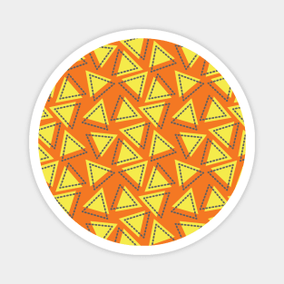 Triangle Shape Seamless Pattern 017#002 Magnet